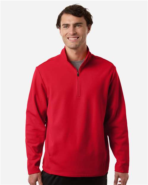 Equipo 365 - Sudadera polar técnica unisex Squad Cadet con cremallera de un cuarto - TT401