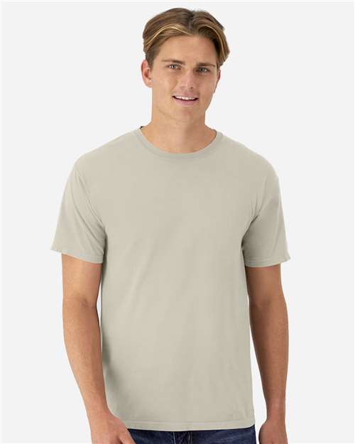 ComfortWash de Hanes - Camiseta teñida en prenda para hombre - GDH100
