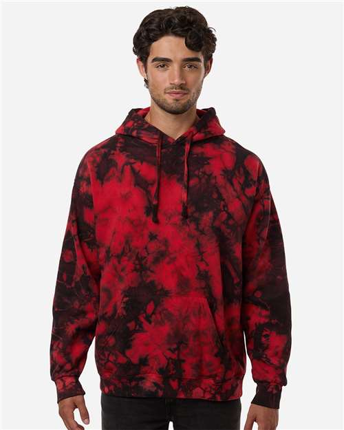 Colortone - Sudadera unisex con capucha y lavado de cristales - 8790