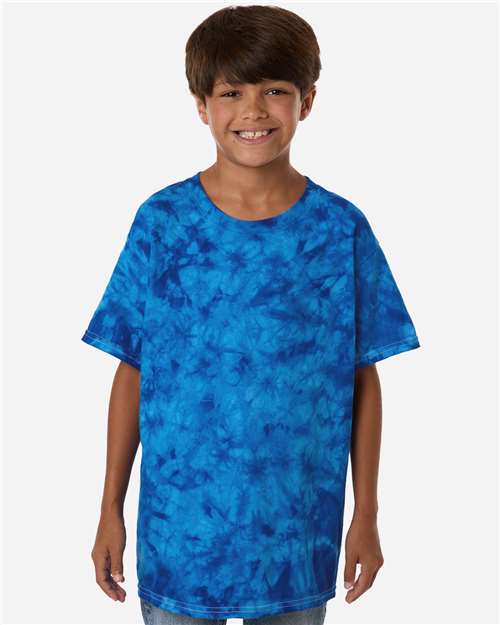 Colortone - Camiseta juvenil con lavado cristal - 1390 años