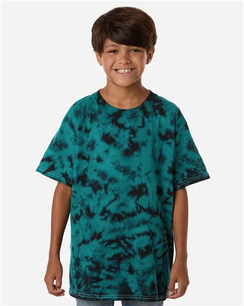 Colortone - Camiseta juvenil con lavado cristal - 1390 años