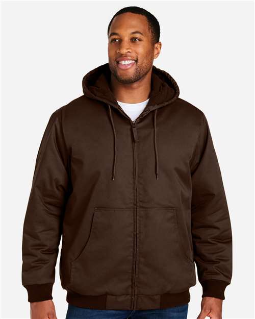 Harriton - Unisex ClimaBloc® Heavyweight Hooded Full-Zip Jacket - M722