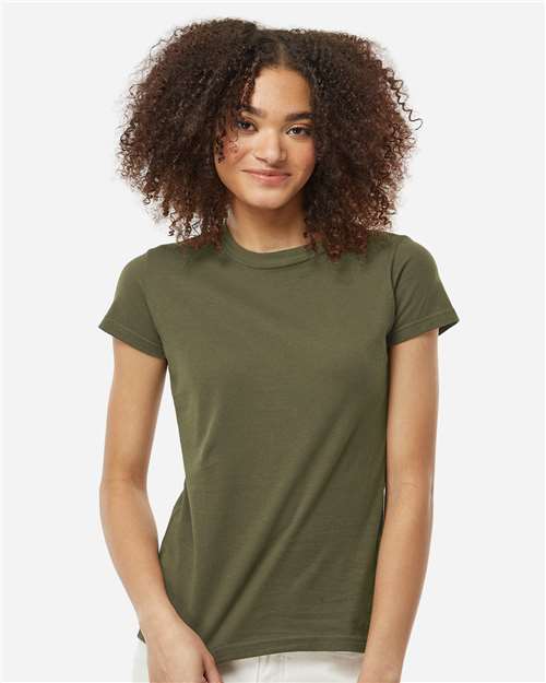 Tultex - Women's Fine Jersey Slim Fit T-Shirt - 213