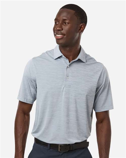 Paragon - Men's Bohemian Striped Heather Performance Polo - 162