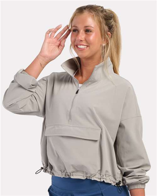 Boxercraft - Women's Stretch Woven Quarter-Zip Pullover - BW5204
