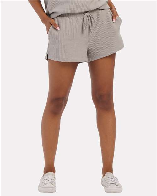 Boxercraft - Women's Rib Knit Corded Shorts - BW6506
