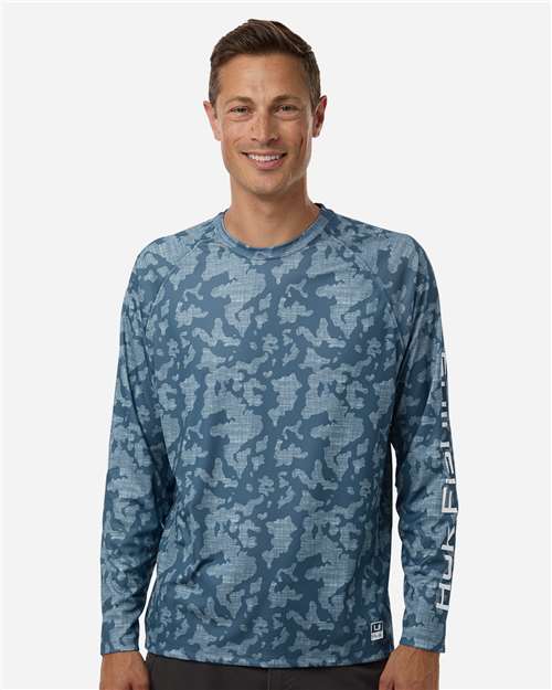 HUK - Men's Lopro Running Lakes Long Sleeve T-Shirt - H12L0017