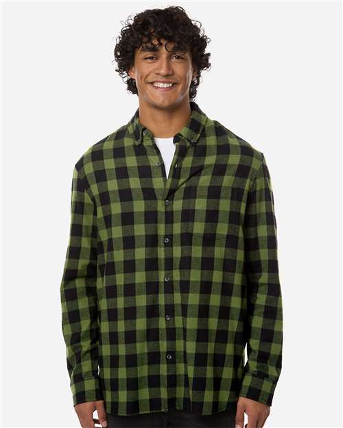 Boxercraft - Men's Flannel Button Down Shirt - BU7401