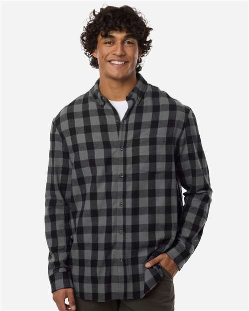 Boxercraft - Men's Flannel Button Down Shirt - BU7401