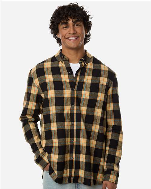 Boxercraft - Men's Flannel Button Down Shirt - BU7401
