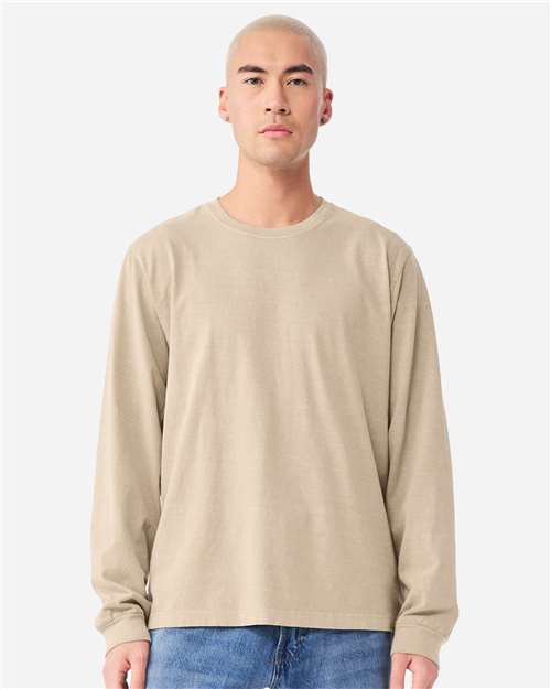 BELLA + CANVAS - Unisex Heavyweight Garment-Dyed Long Sleeve Tee - 4851GD