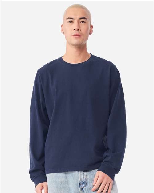 BELLA + CANVAS - Unisex Heavyweight Garment-Dyed Long Sleeve Tee - 4851GD