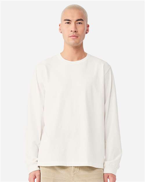 BELLA + CANVAS - Unisex Heavyweight Garment-Dyed Long Sleeve Tee - 4851GD