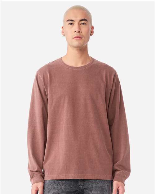 BELLA + CANVAS - Unisex Heavyweight Garment-Dyed Long Sleeve Tee - 4851GD