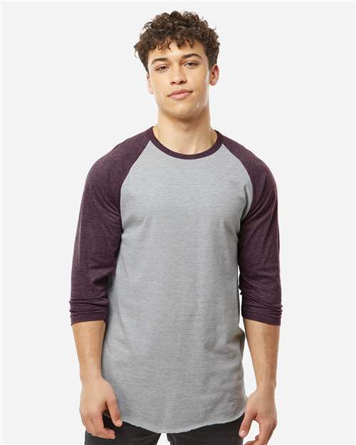Tultex - Unisex Fine Jersey Raglan T-Shirt - 245
