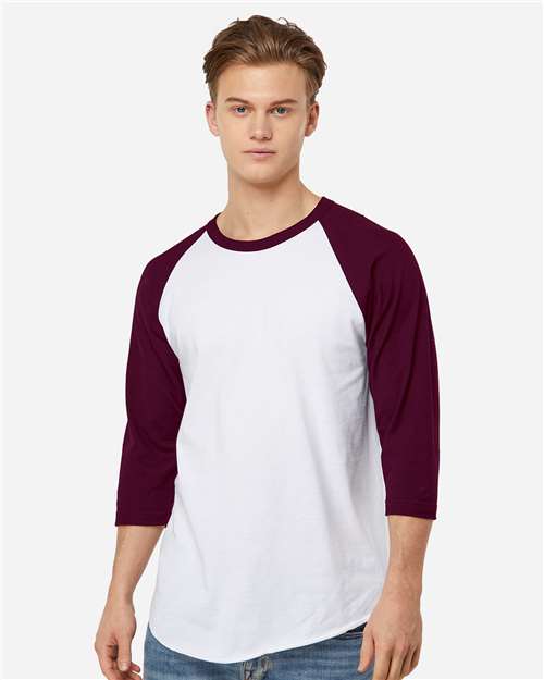 Tultex - Unisex Fine Jersey Raglan T-Shirt - 245