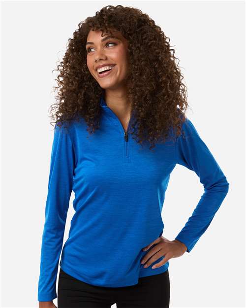 AllPro - Women's Pro-Lock Performance Mélange Quarter-Zip Pullover - 4HM70L