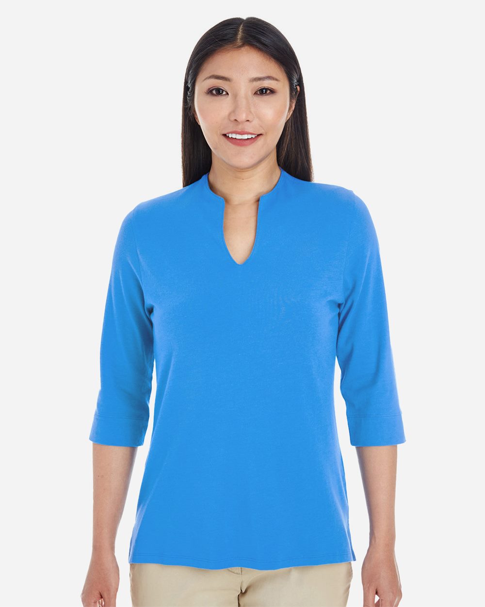 Devon & Jones - Women's Perfect Fit™ Tailored Open Neckline Top - DP188W