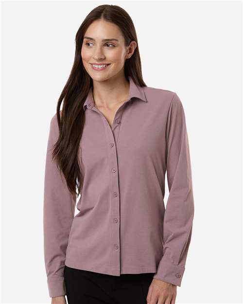 AllPro - Women's Pro-Flex Sorona® Button Down Shirt - 41SPLL