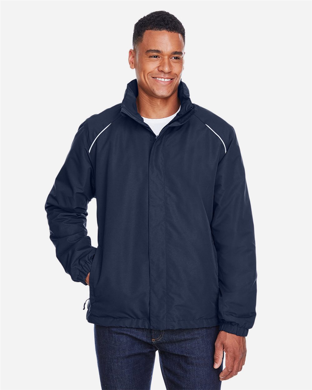 CORE365 - Chaqueta de hombre para todas las estaciones con forro polar y perfil alto - 88224T