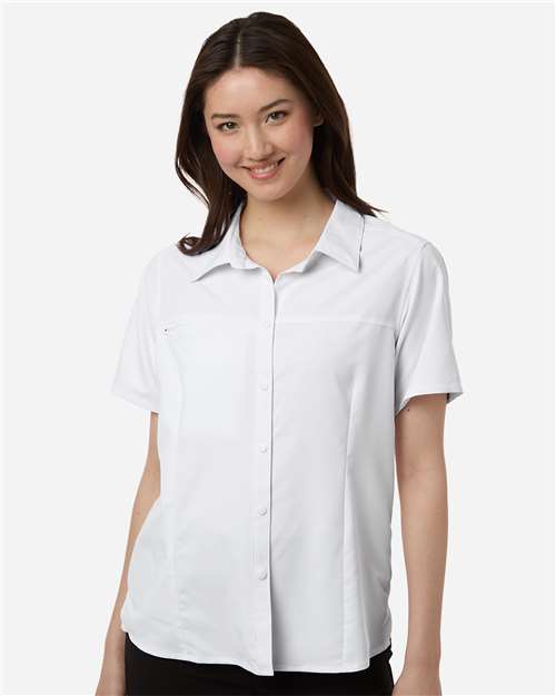 CORE365 - Women's UltraUVP Shoreline Short Sleeve Staff Shirt - CE520W
