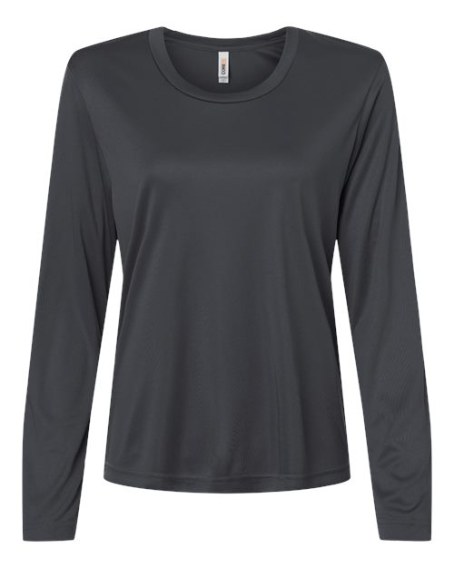 CORE365 - Camiseta de manga larga de alto rendimiento Capital para mujer - CE10LW