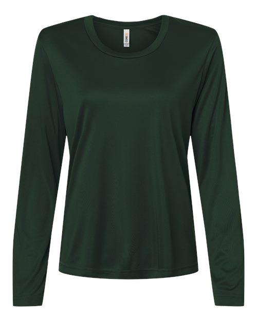 CORE365 - Camiseta de manga larga de alto rendimiento Capital para mujer - CE10LW