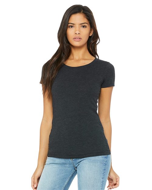 BELLA + CANVAS - Camiseta Triblend para Mujer - 8413