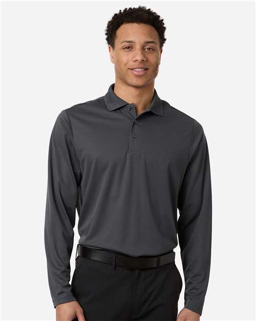 CORE365 - Polo piqué de manga larga Nova Performance para hombre - CE108L