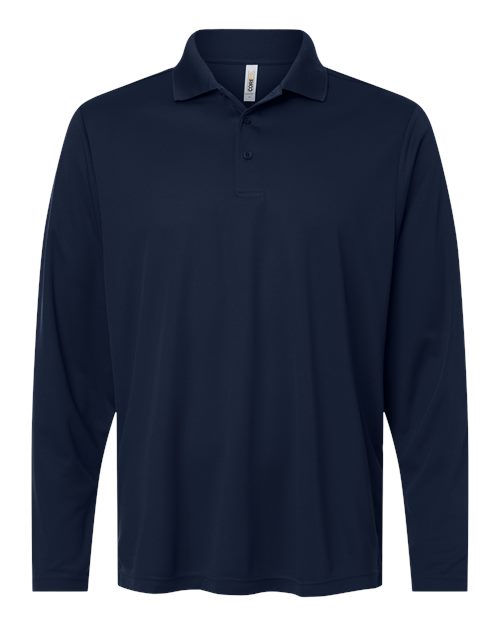 CORE365 - Polo piqué de manga larga Nova Performance para hombre - CE108L
