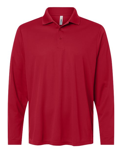 CORE365 - Polo piqué de manga larga Nova Performance para hombre - CE108L