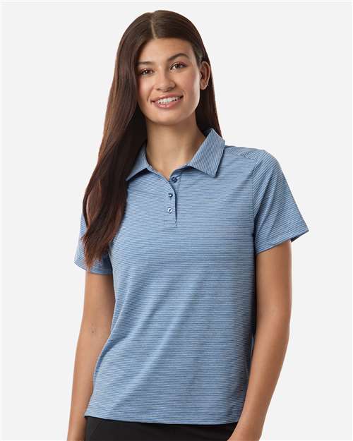 Team 365 - Women's Relay Heathered Stripe Polo - TT125W