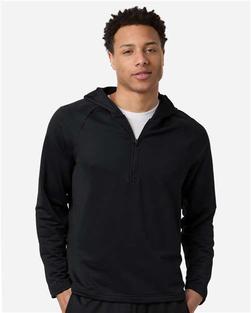 Team 365 - Men's Qualify Quarter-Zip Hooded Pullover - TT200