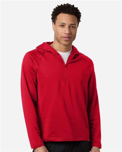 Team 365 - Men's Qualify Quarter-Zip Hooded Pullover - TT200
