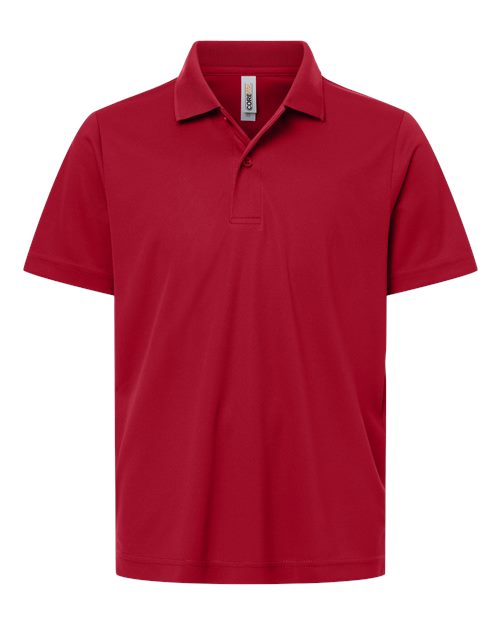 CORE365 - Polo piqué Nova Performance para jóvenes - CE108Y