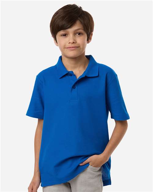 CORE365 - Polo de piqué de alto rendimiento Resolve CVC para jóvenes - CE106Y