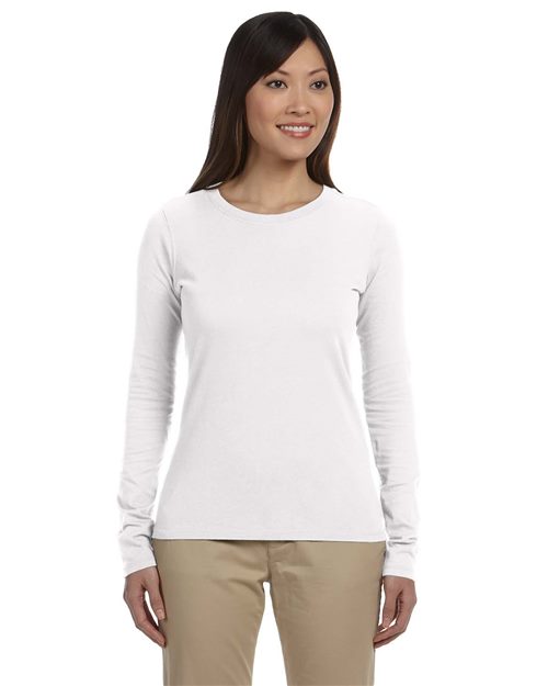 econscious - Camiseta clásica de manga larga para mujer - EC3500