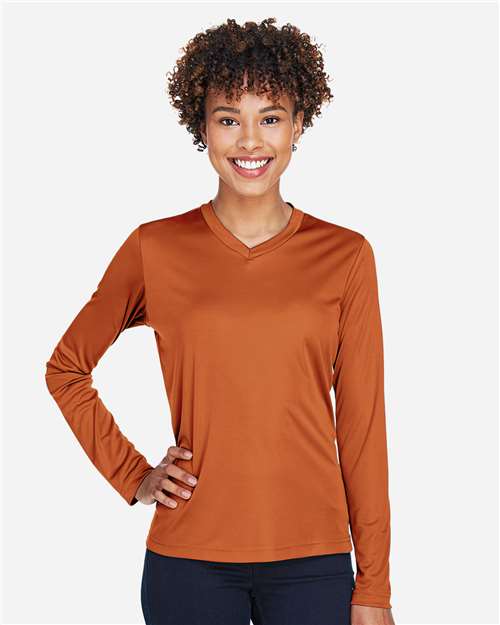 Team 365 - Camiseta de manga larga Zone Performance para mujer - TT11WL