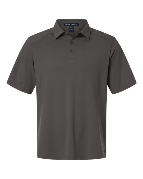 Devon & Jones - Men's Seaton Pebble Textured Polo - DG102