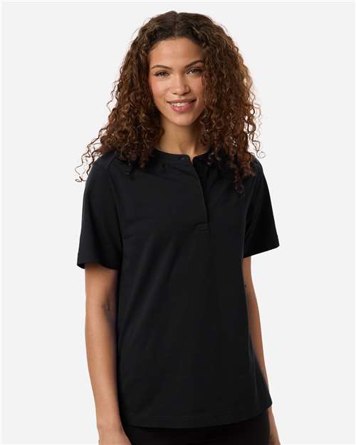 Devon & Jones - Women's Seaton Pebble Textured Polo - DG102W