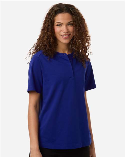 Devon & Jones - Women's Seaton Pebble Textured Polo - DG102W