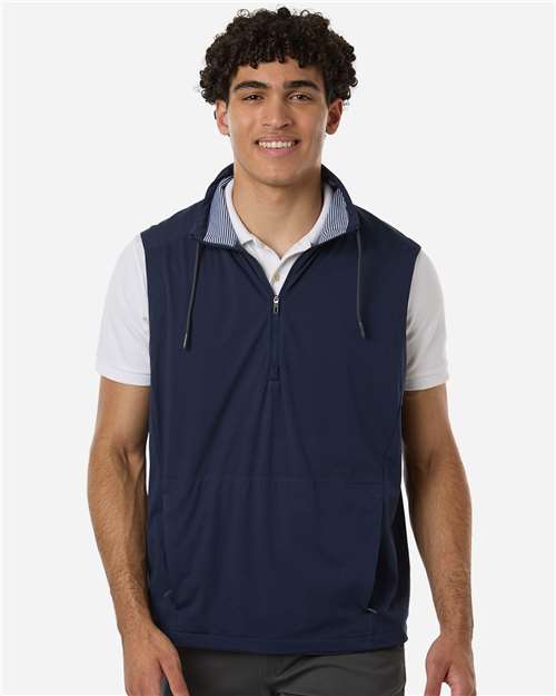 North End - Men's Network Lightweight Quarter-Zip Vest - NE76