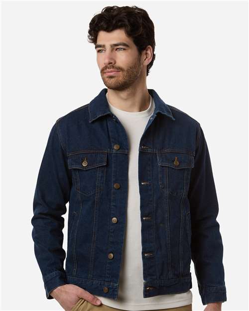Harriton - Chaqueta vaquera Cooper para hombre - M75