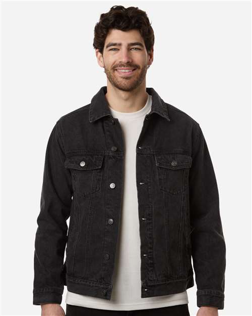 Harriton - Chaqueta vaquera Cooper para hombre - M75