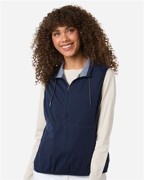 North End - Women's Network Lightweight Quarter-Zip Vest - NE76W