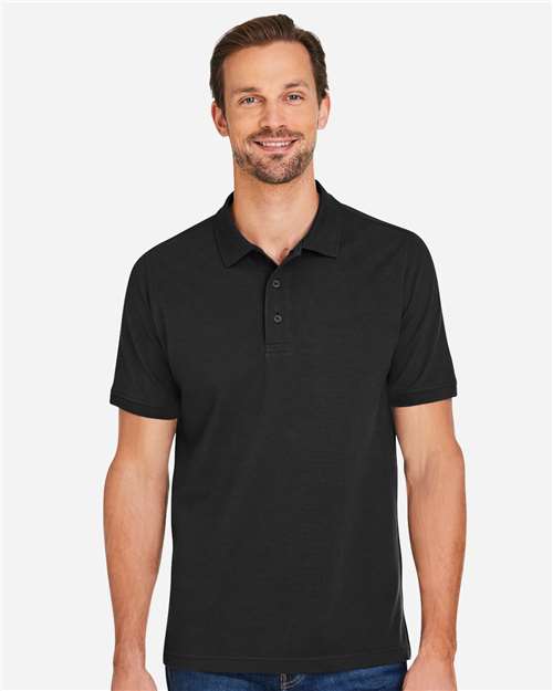 Harriton - Men's Valiant Cotton Snag Protect Polo - M205T