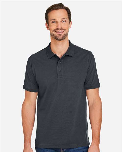 Harriton - Men's Valiant Cotton Snag Protect Polo - M205T