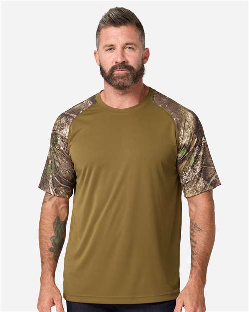 RealTree - Unisex Realtree® Performance Colorblock T-Shirt - RT2103