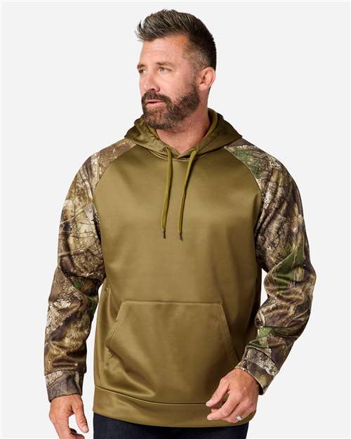 RealTree - Unisex Realtree® Performance Colorblocked Hooded Sweatshirt - RT5305