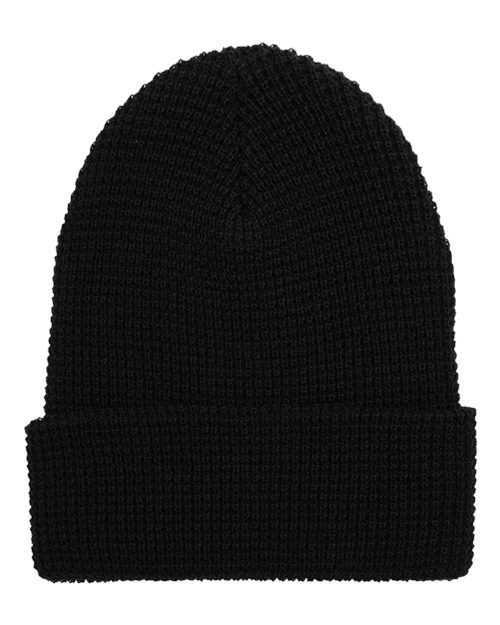YP Classics - Gorro de punto con puños de gofre - 2501KC